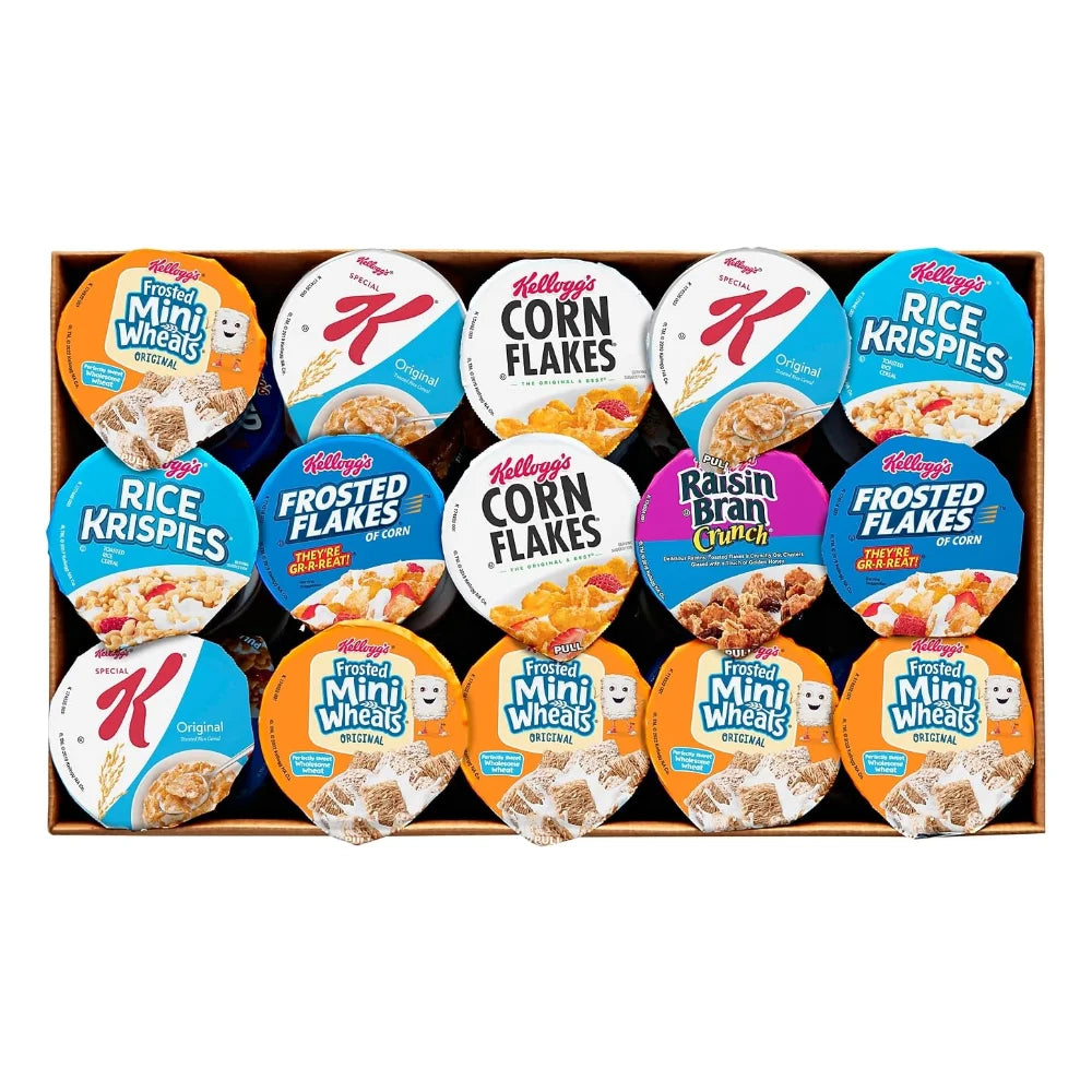 Kellogg's Total Assortments Classic Cereal, 60 Count — 1 Per Case
