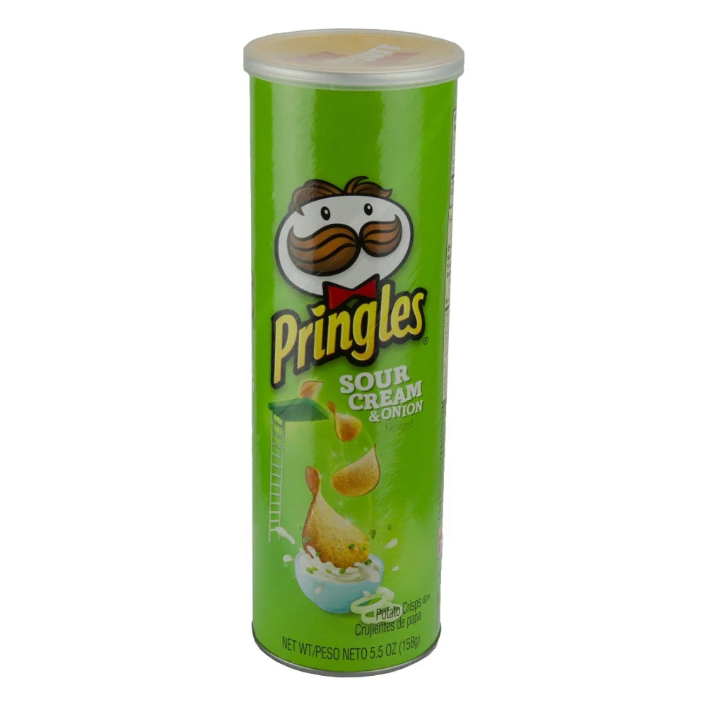 Pringles Sour Cream & Onion Potato Crisp, 5.5 Ounce — 14 Per Case