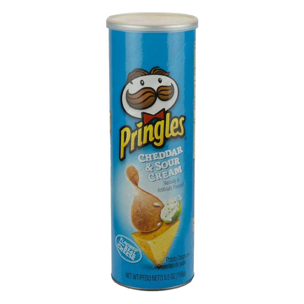 Pringles Cheddar & Sour Cream Potato Crisp, 5.5 Ounce — 14 Per Case