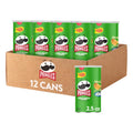 Pringles Grab & Go Sour Cream & Onion Potato Crisp, 2.5 Ounce — 12 Per Case