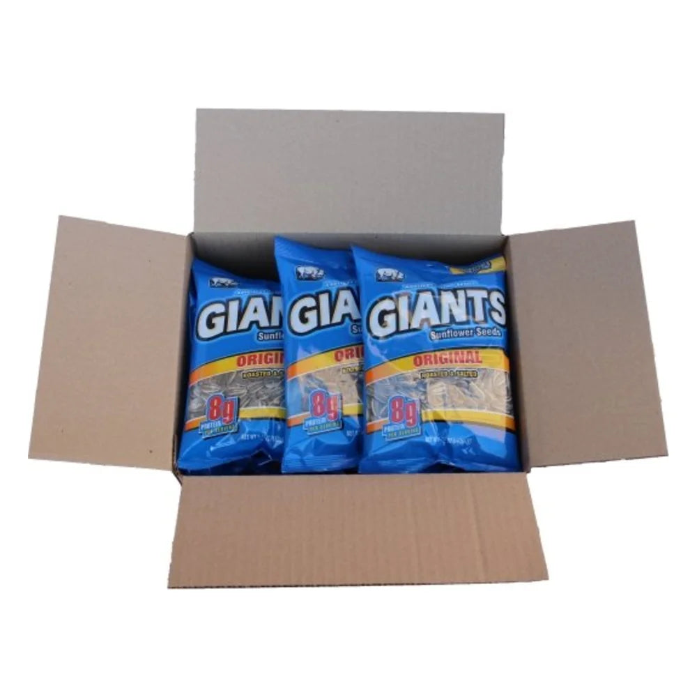 Giant Snack Inc Original Roasted & Salted Seeds, 5.75 Ounce — 12 Per Case