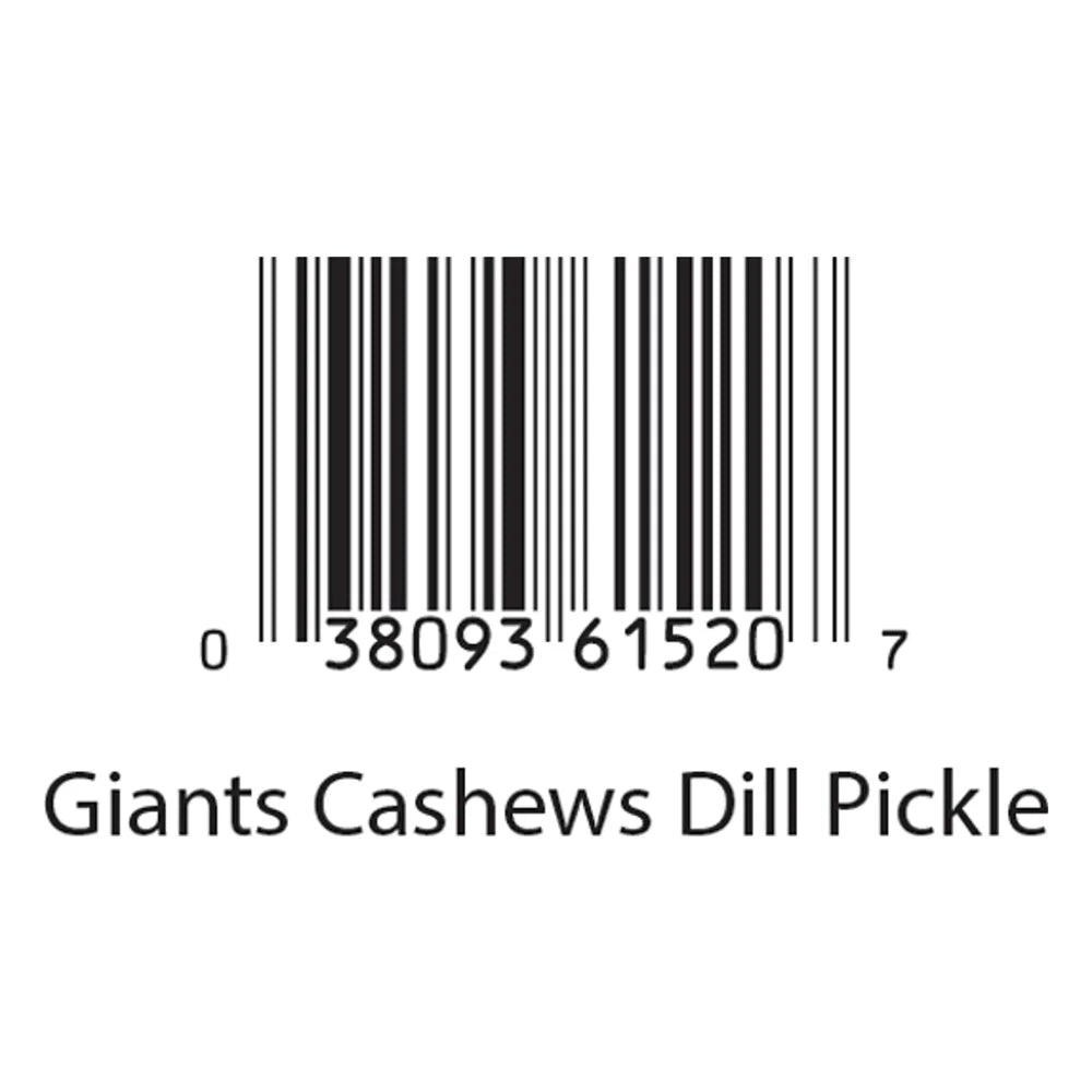 Giant Snack Inc Giants Cashews Dill, 4 Ounce — 8 Per Case
