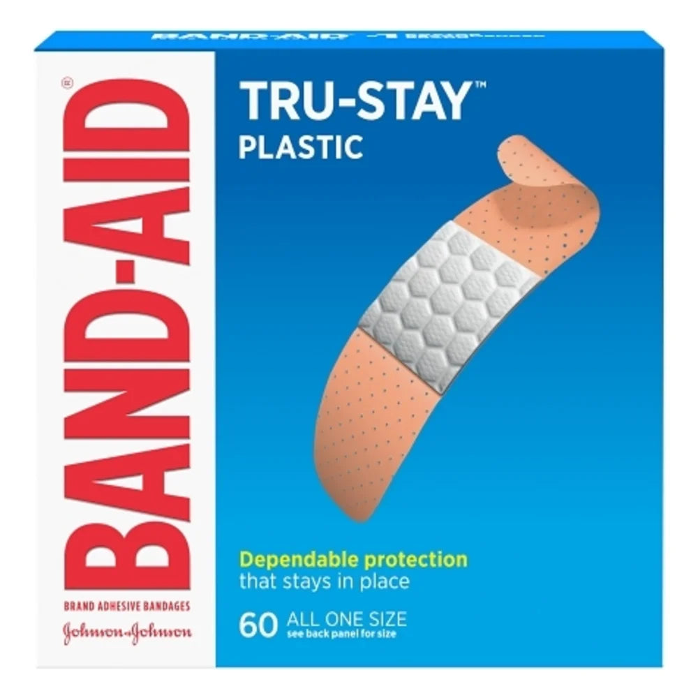 Band-Aid Comfort Flex Family Pack All One Size Bandages, 60 Count — 24 Per Case