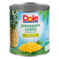 Dole Choice Pineapple Cubes In Light Syrup, 106.08 Ounce — 6 Per Case