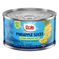 Dole Fancy Sliced Pineapple In 100% Juice, 8 Ounce — 12 Per Case