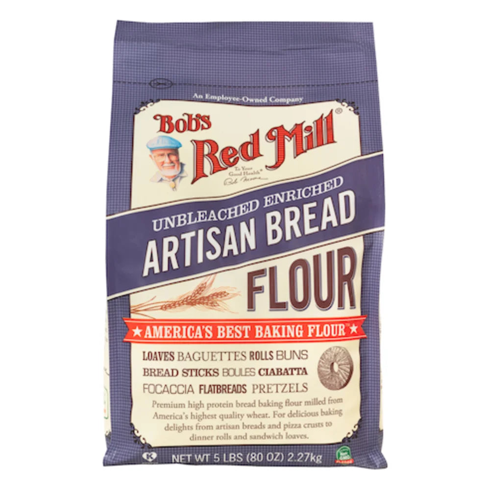 Bob's Red Mill Artisan Bread Flour, 5 Pound — 8 Per Case