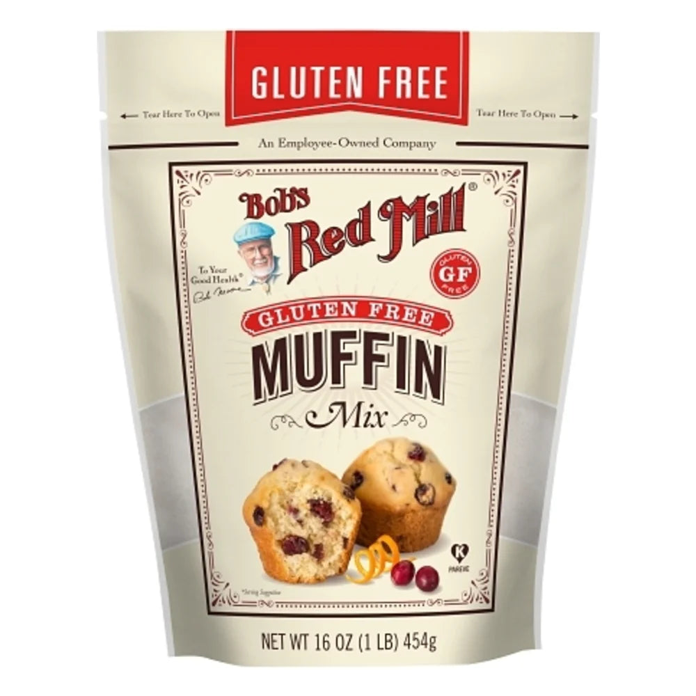 Bob's Red Mill Gluten Free Muffin Mix, 16 Ounce — 4 Per Case