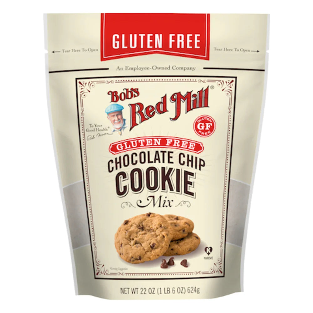 Bob's Red Mill Gluten Free Chocolate Chip Cookie Mix, 22 Ounce — 4 Per Case