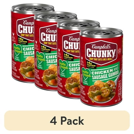 Camp Chunky Chkn Gumbo 18.6 oz — Case of 12