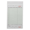 NCCO National Checking 4.25 Inch X 7.25 Inch 2 Part Green Tint Carbonless 13 Line Guest Check — 1 Per Case