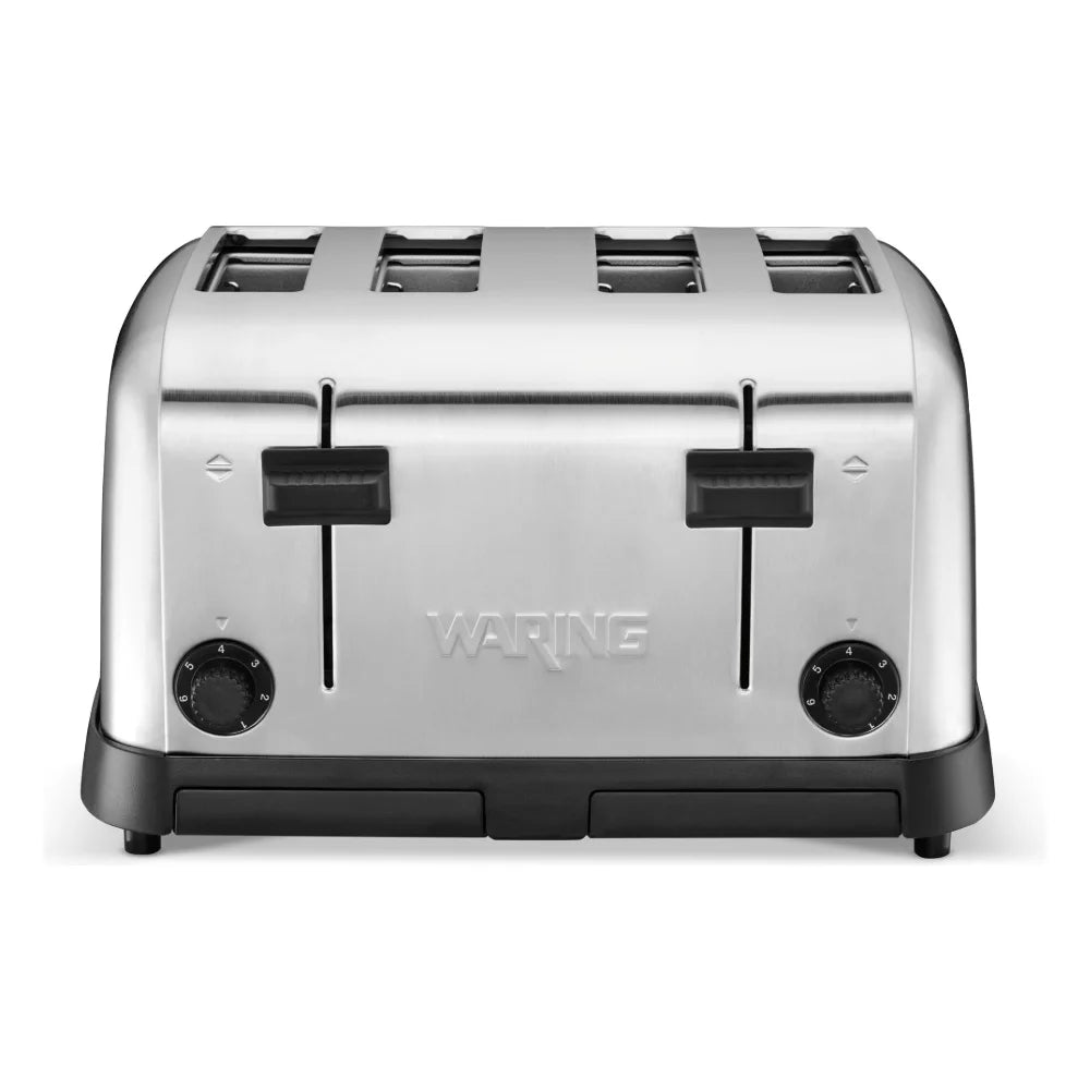Waring Commercial 4-Slice Toaster, Chrome — 1 Per Case