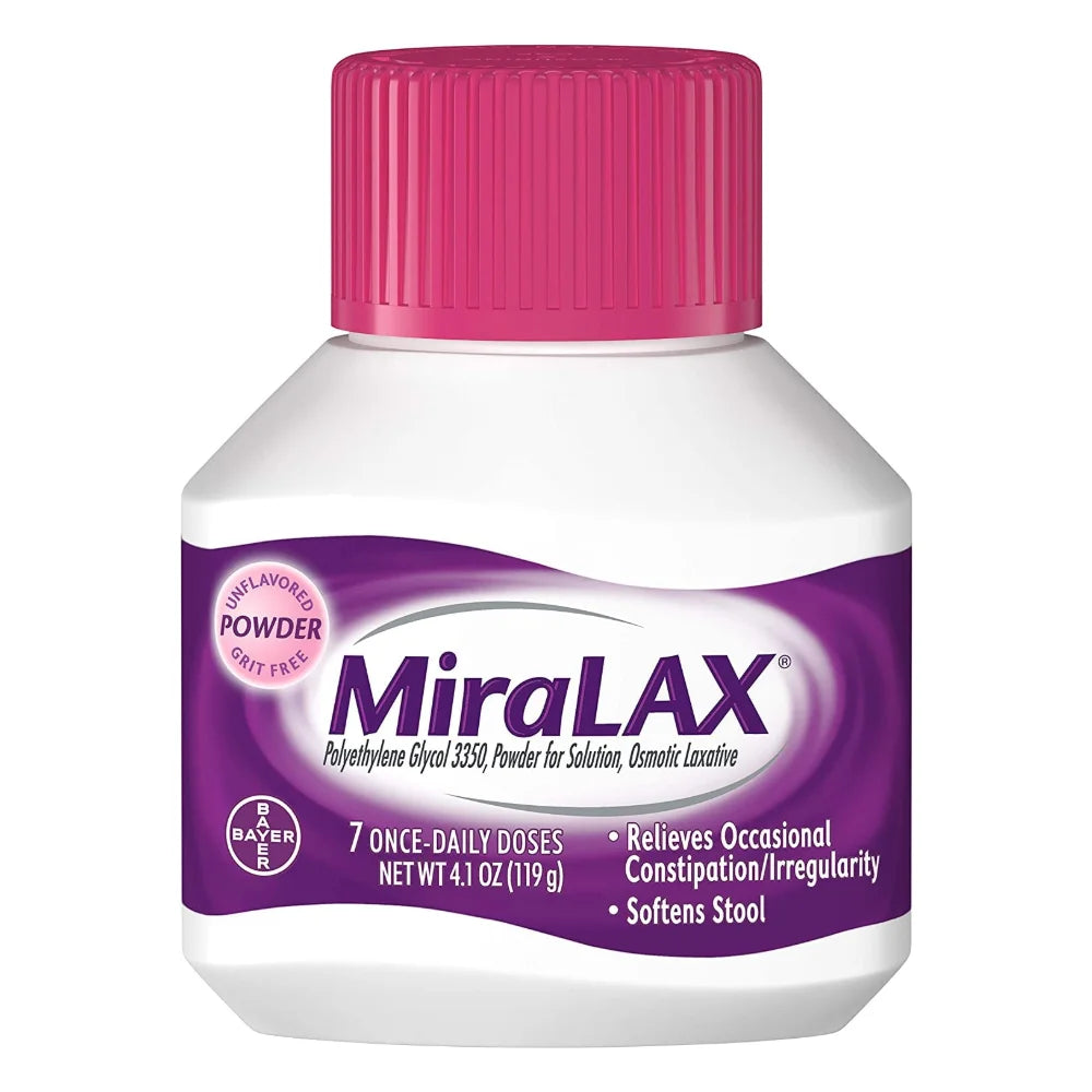 Miralax 7 Day Dose, 4.1 Fluid Ounce — 12 Per Case