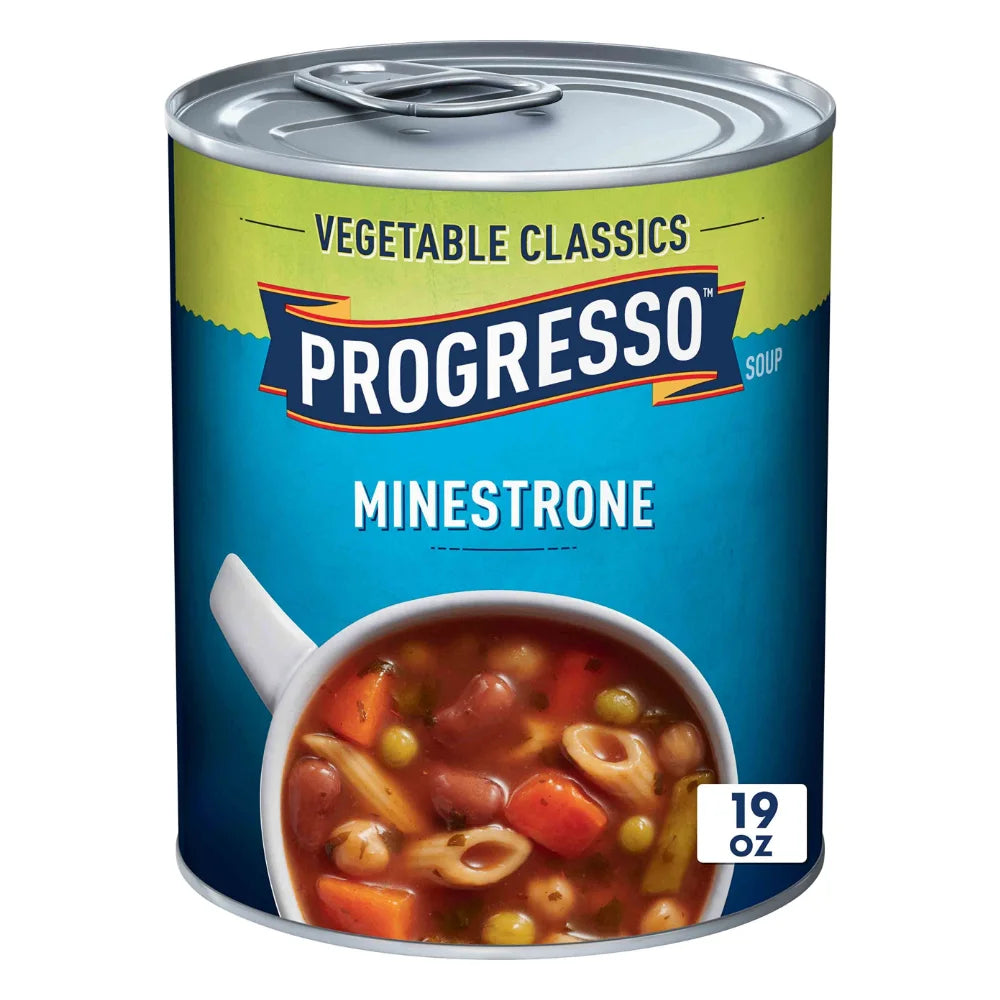 Progresso Vegetable Minestrone Souo, 19 Ounce — 12 Per Case