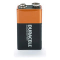 DURACELL Coppertop 9 Volt Batteries, 1 Count — 48 Per Case