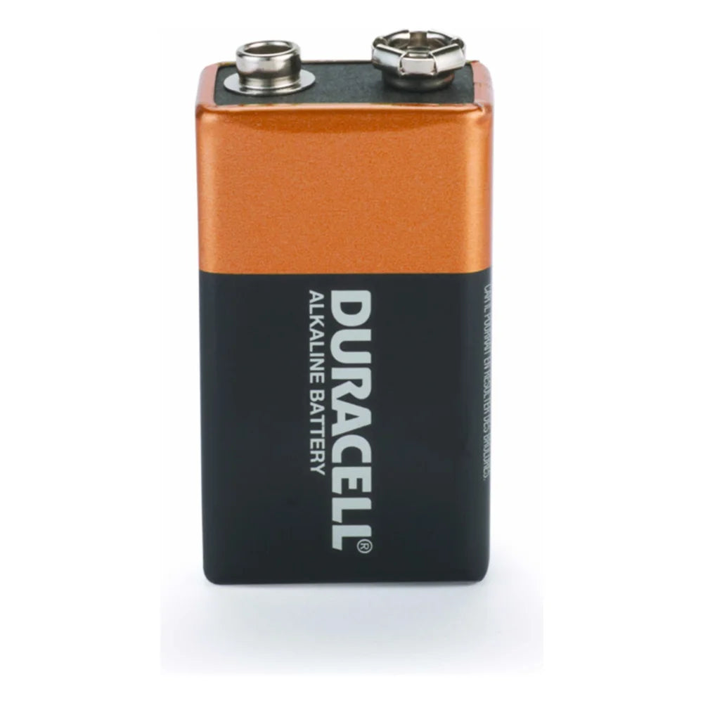 DURACELL Coppertop 9 Volt Batteries, 1 Count — 48 Per Case