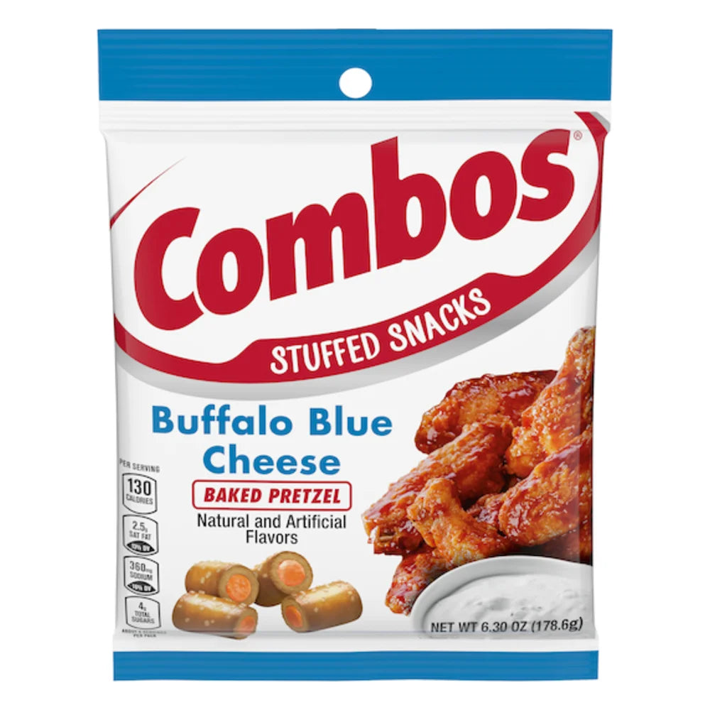 Combos Buffalo Blue Cheese Snack, 6.3 Ounce — 12 Per Case