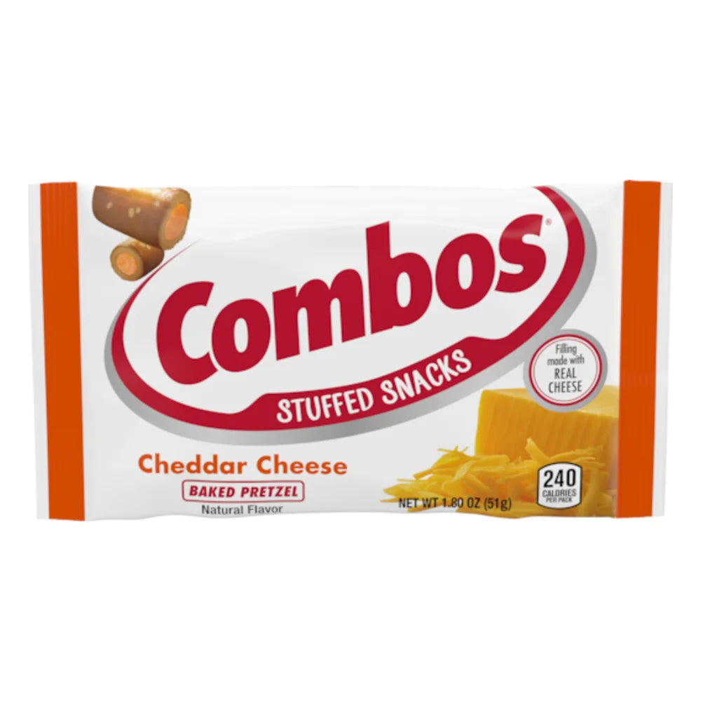 Combos Cheddar Pretzel Combo Singles, 1.8 Ounce — 216 Per Case