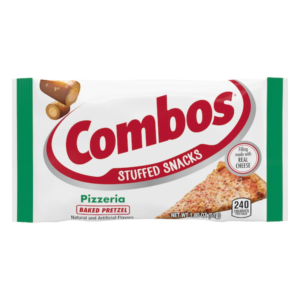 Combos Pizza Pretzel Combo Singles, 1.8 Ounce — 216 Per Case