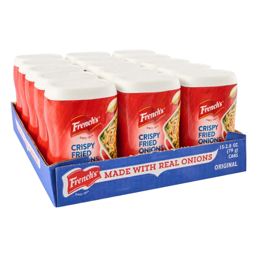 French's Original French Fried Onion, 2.8 Ounce — 15 Per Case