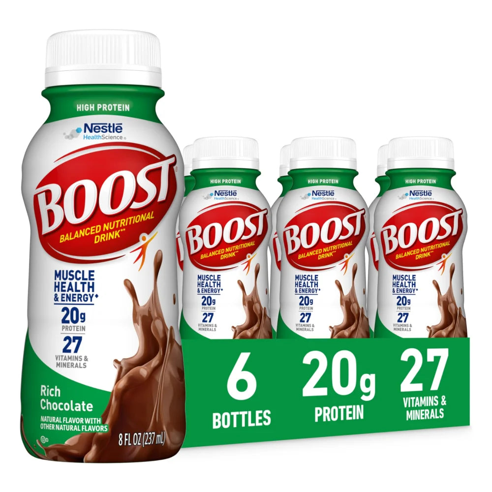 Boost High Protein Chocolate Multi-Pack, 9.013 Ounce — 24 Per Case