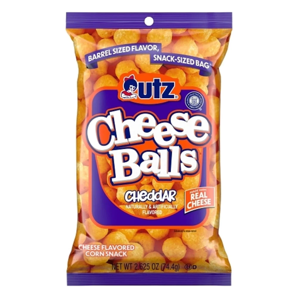 UTZ Cheese Balls, 2.625 Ounce — 5 Per Case