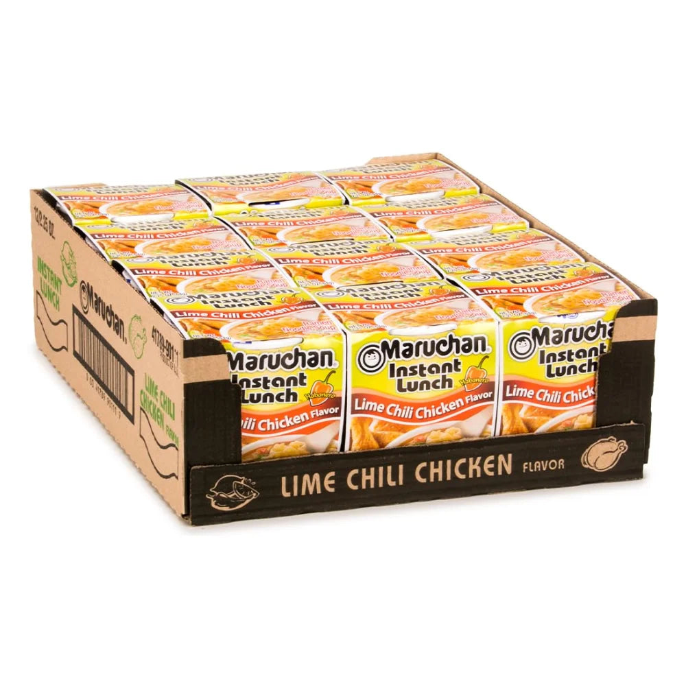 Maruchan Habanero Lime Chili Chicken Flavored Ramen Noodle Soup, 2.25 Ounce — 12 Per Case