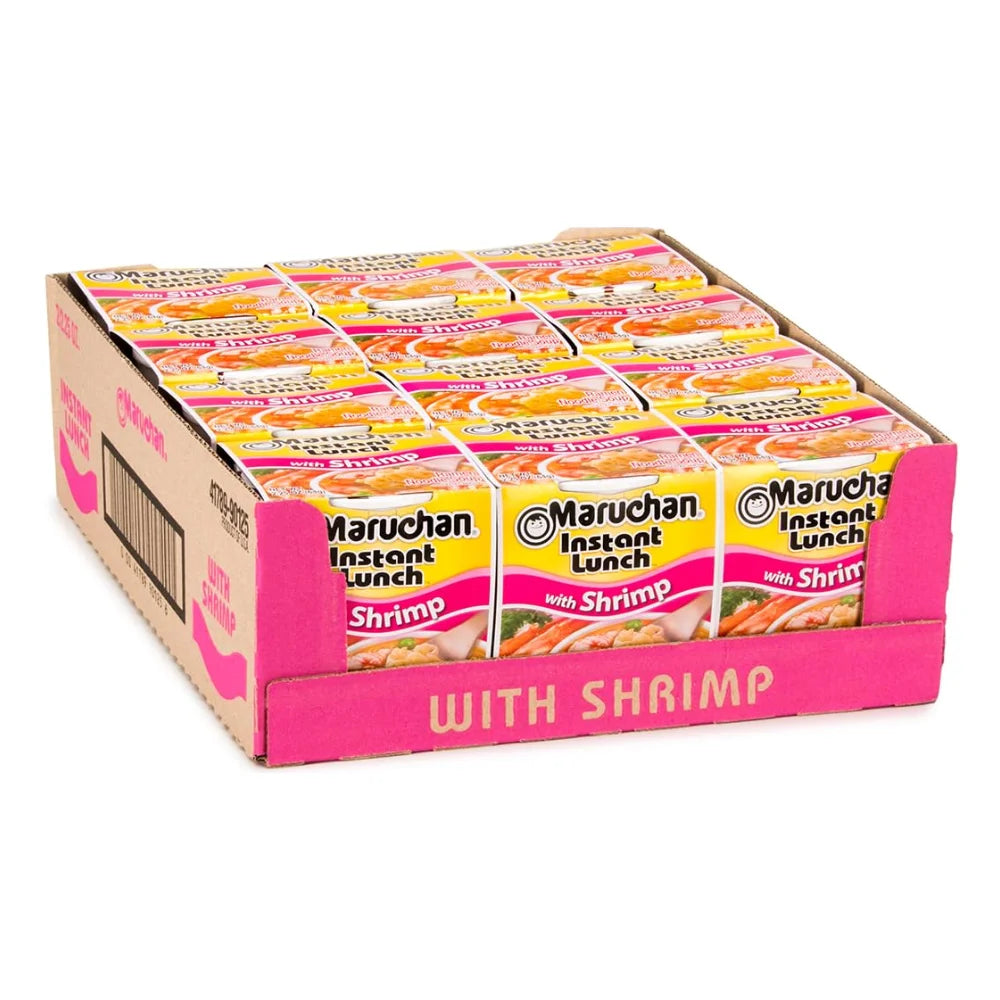 Maruchan Shrimp Ramen Noodle Soup, 2.25 Ounce — 12 Per Case