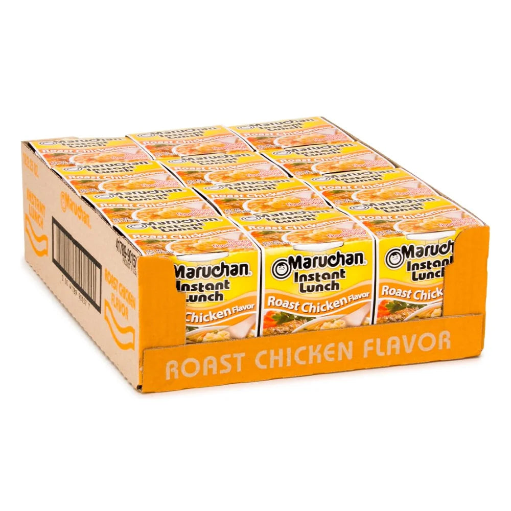 Maruchan Roast Chicken Flavored Ramen Noodle Soup, 2.25 Ounce — 12 Per Case