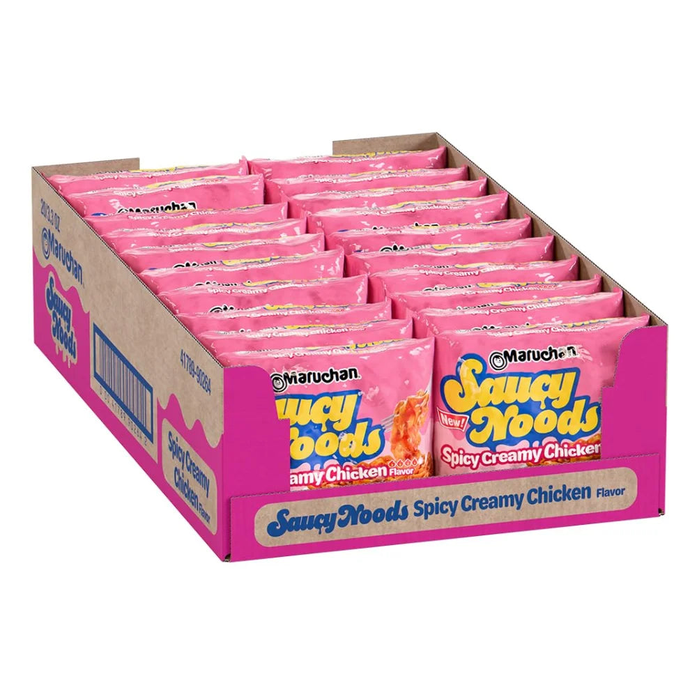 Maruchan Spicy Creamy Chicken Saucy Ramen, 3.3 Ounce — 20 Per Case