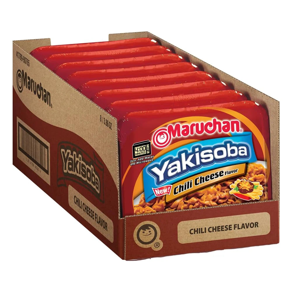 Maruchan Chili Cheese Flavor Noodles, 3.86 Ounce — 8 Per Case