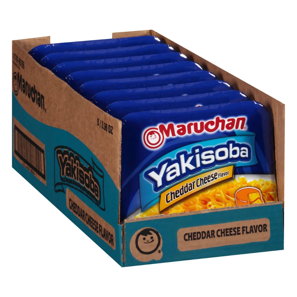 Maruchan Cheddar Cheese Flavored Home Style Japanese Noodles, 3.96 Ounce — 8 Per Case