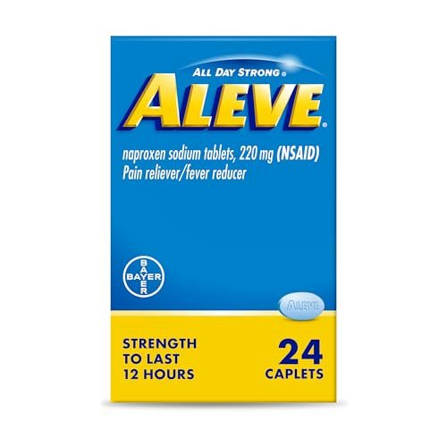 Aleve Pain Relief Caplets (24 Count)/36pk