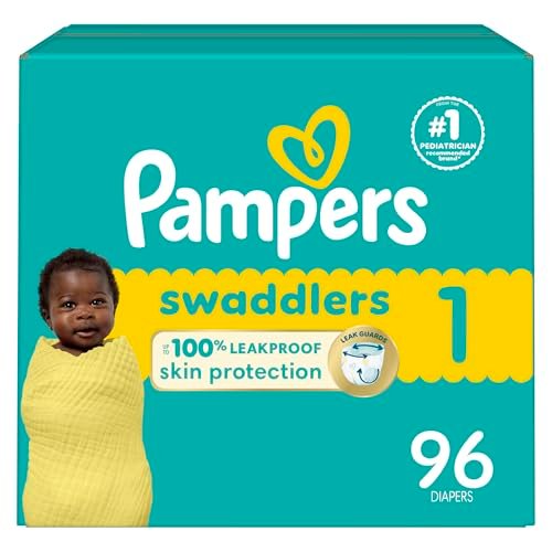 Pampers Swaddlers Diapers Size 1 (96 ct)/1pk
