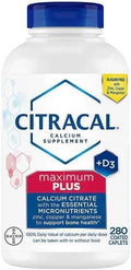 Citracal Maximum Plus Calcium + D3 (280 ct)/24pk