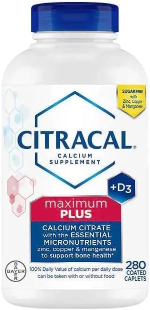 Citracal Maximum Plus Calcium + D3 (280 ct)/24pk