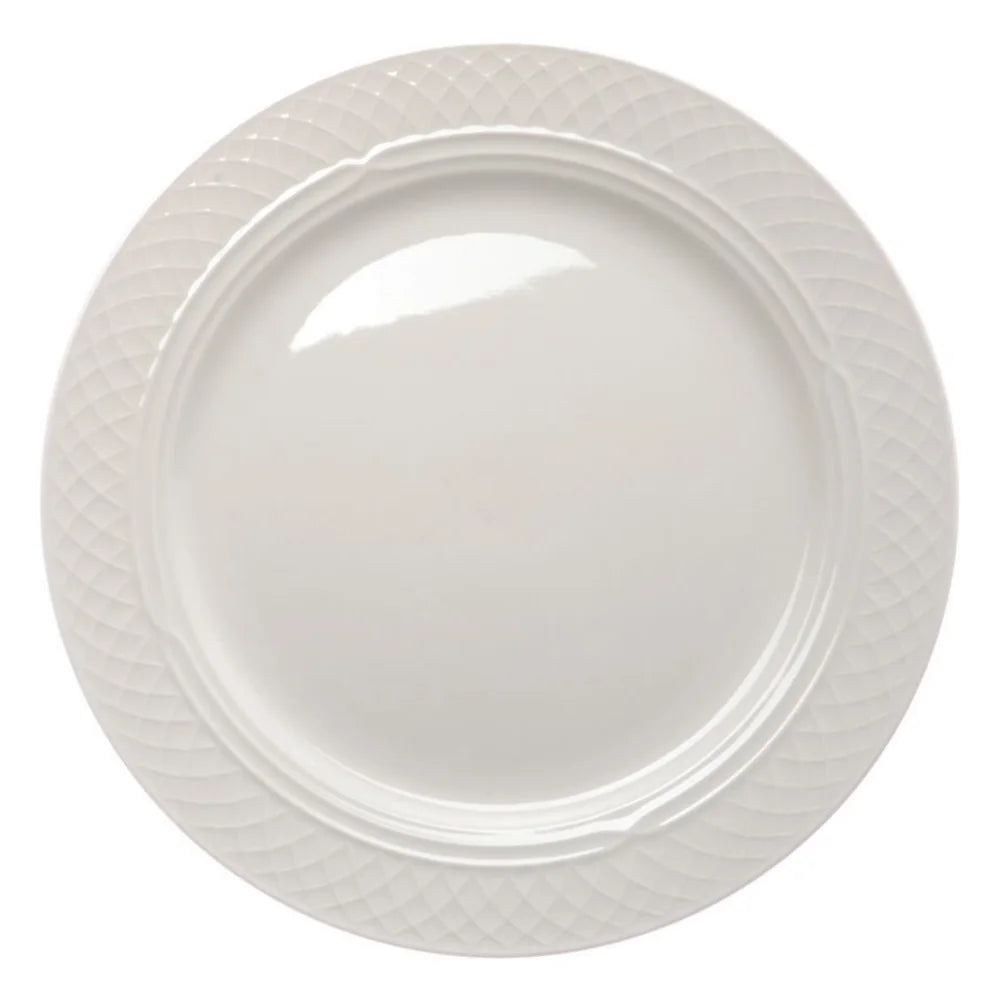 Homer Laughlin Gothic Blanc Plate, 8 1/8 In — 1 Per Case