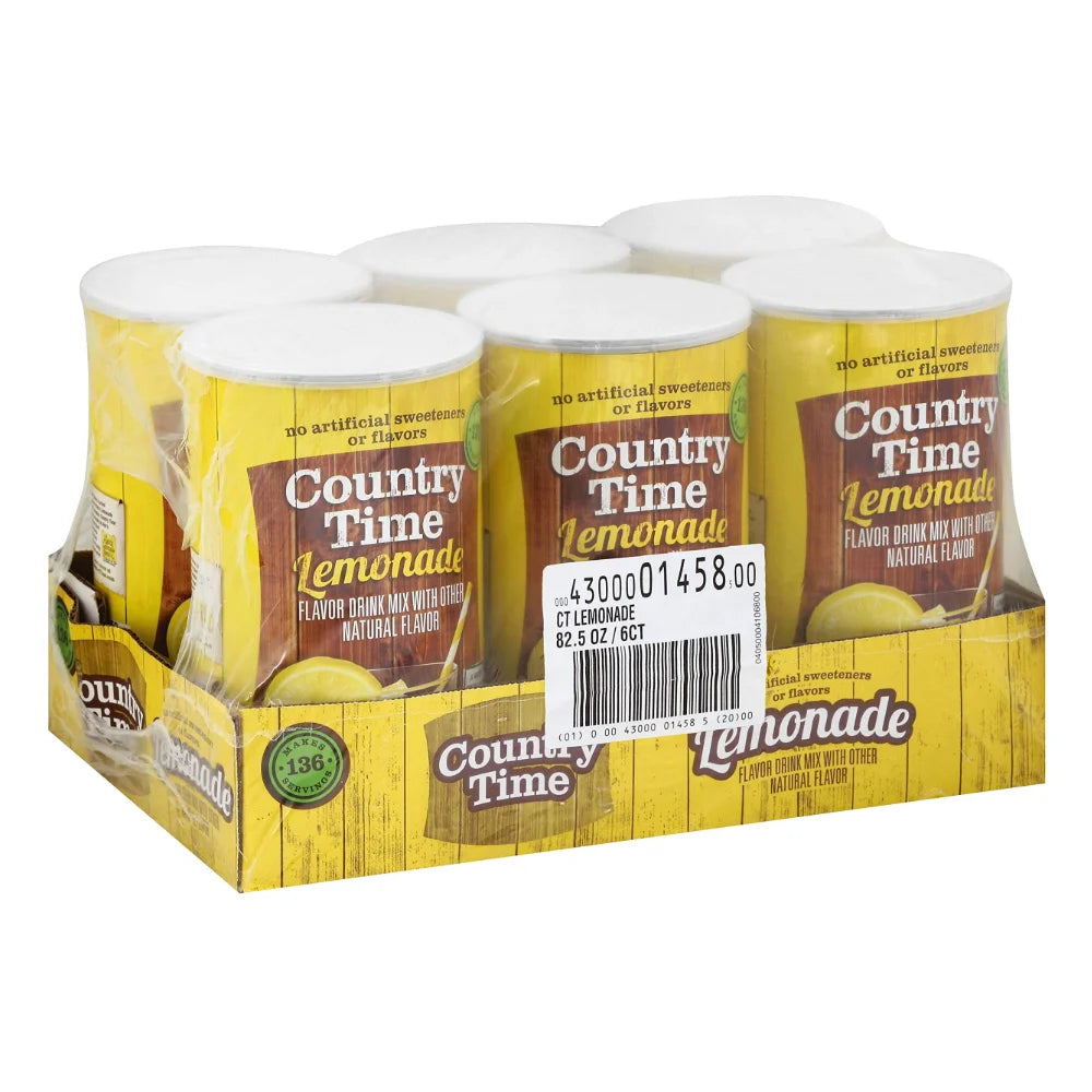 Country Time Lemonade, 82.5 Ounce — 6 Per Case
