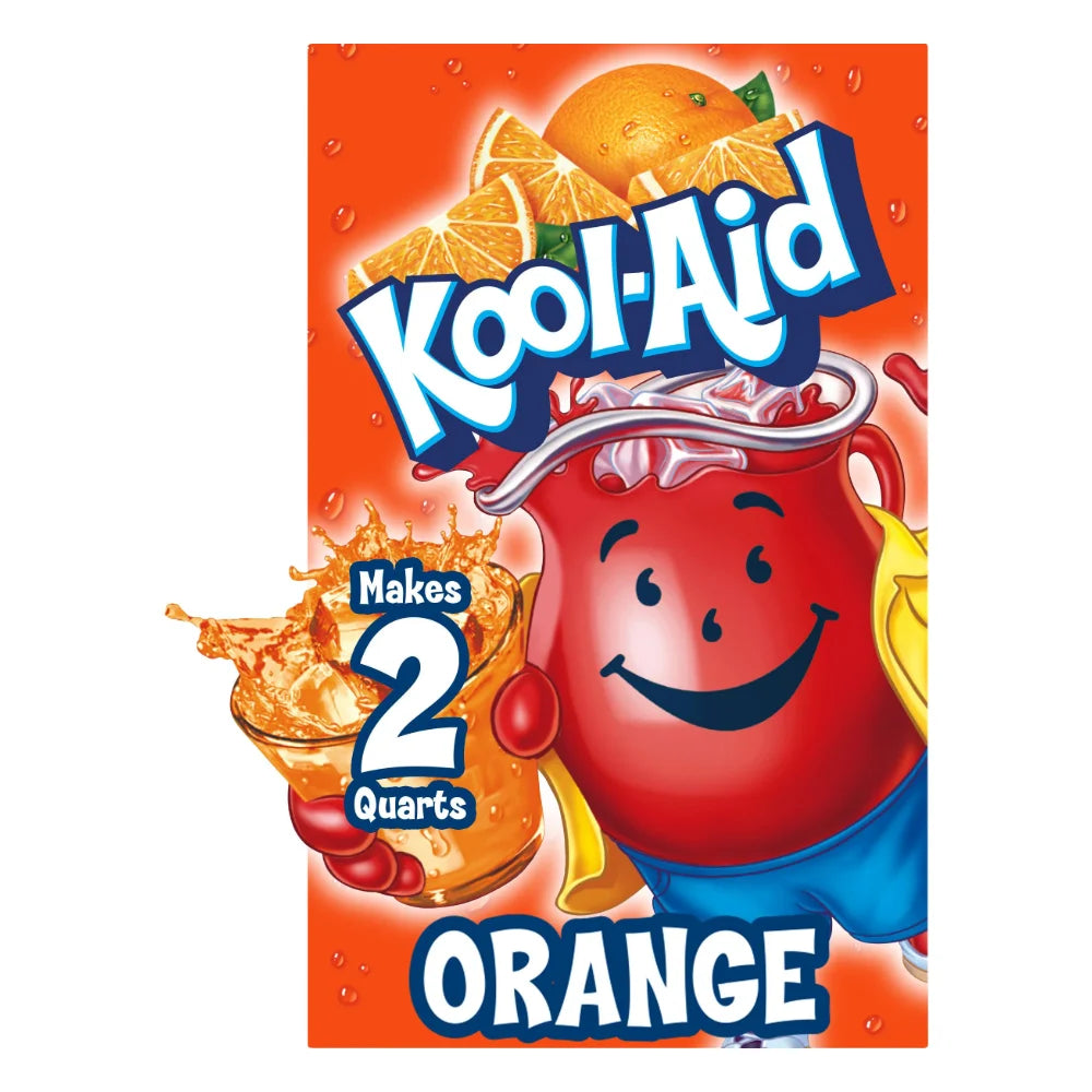 Kool-Aid Orange Beverage, 0.15 Ounce — 192 Per Case