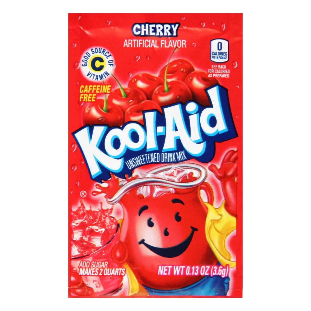 Kool-Aid Cherry Beverage, 0.13 Ounce — 192 Per Case