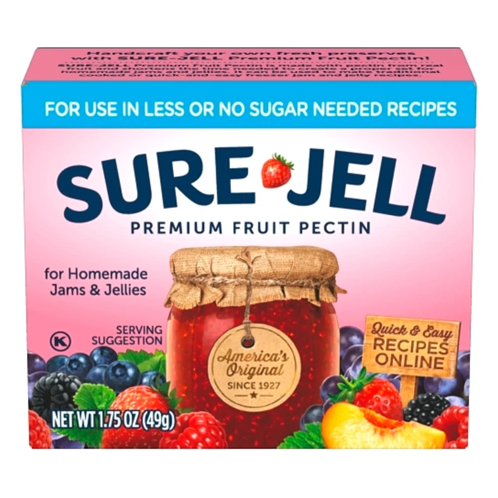 Sure-Jell Southern Recipe Light Fruit Pectin Mix, 49 Gram — 24 Per Case