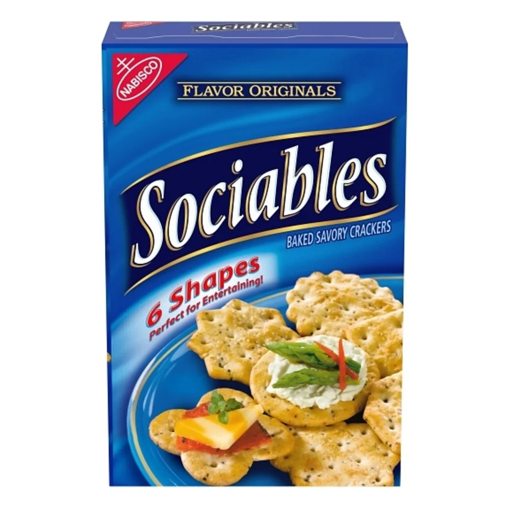 Sociables Nabisco Crackers, 7.5 Ounce — 6 Per Case