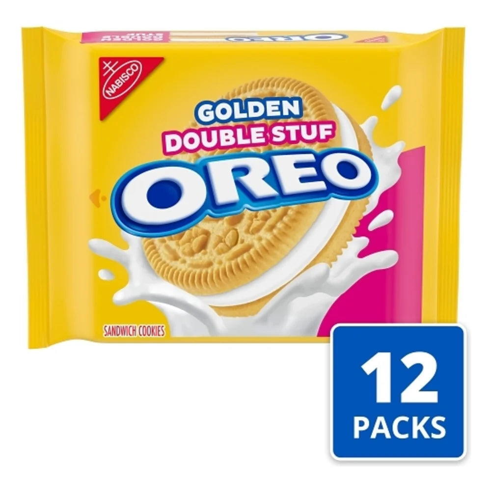 Oreo Double Stuf Sandwich Cookies, 14.03 Ounce — 12 Per Case