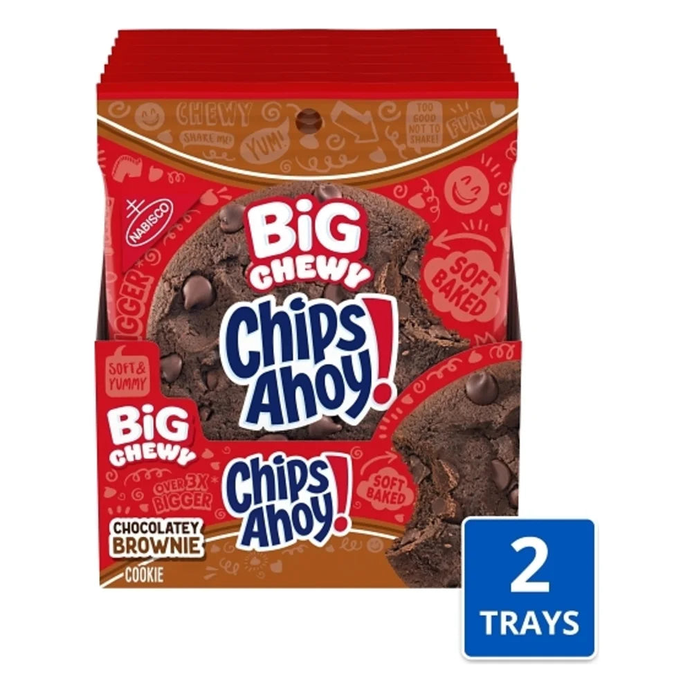Chips Ahoy Chewy Big Chocolate Brownie, 2.5 Ounce — 14 Per Case