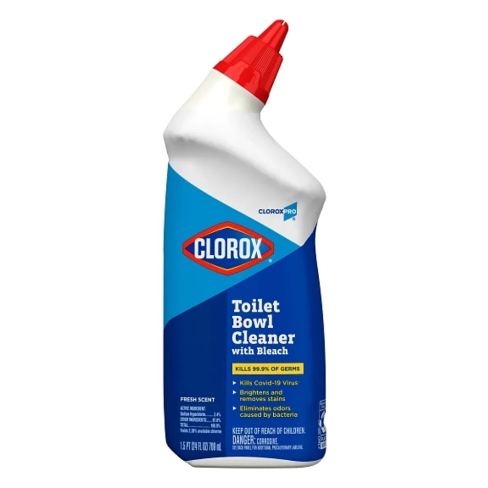 Clorox Commercial Solutions Toilet Bowl Cleaner, 24 Fluid Ounce — 12 Per Case