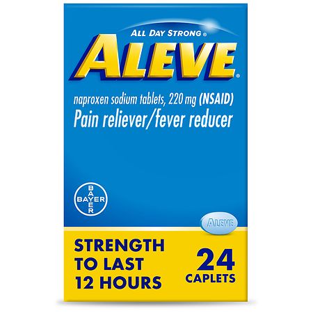 Aleve Cap 24's New Pack — Case of 36