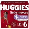 Huggies Little Movers Size 6, 44 Count — 1 Per Case