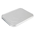 Western Plastics Half Steam Foil Lid — 50 Per Case