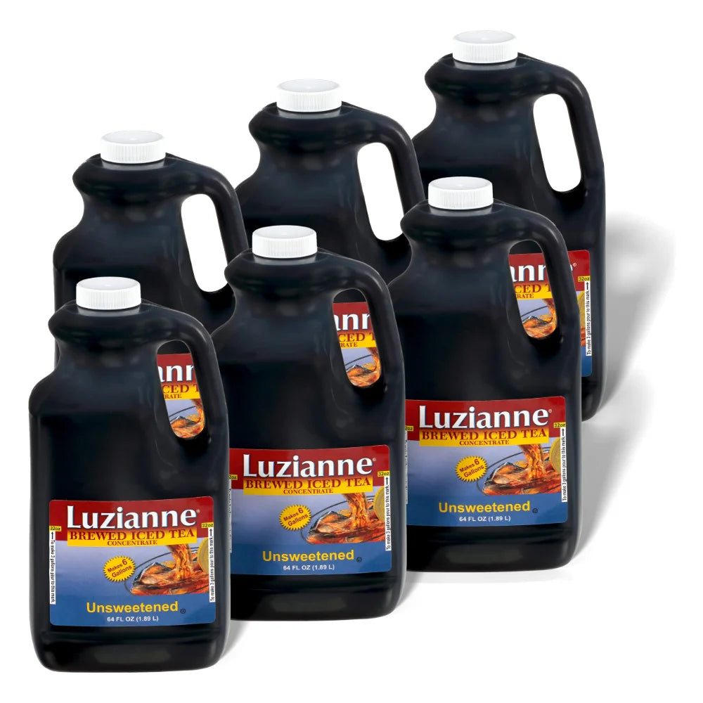 Luzianne Unsweetened Tea, 64 Ounce — 6 Per Case