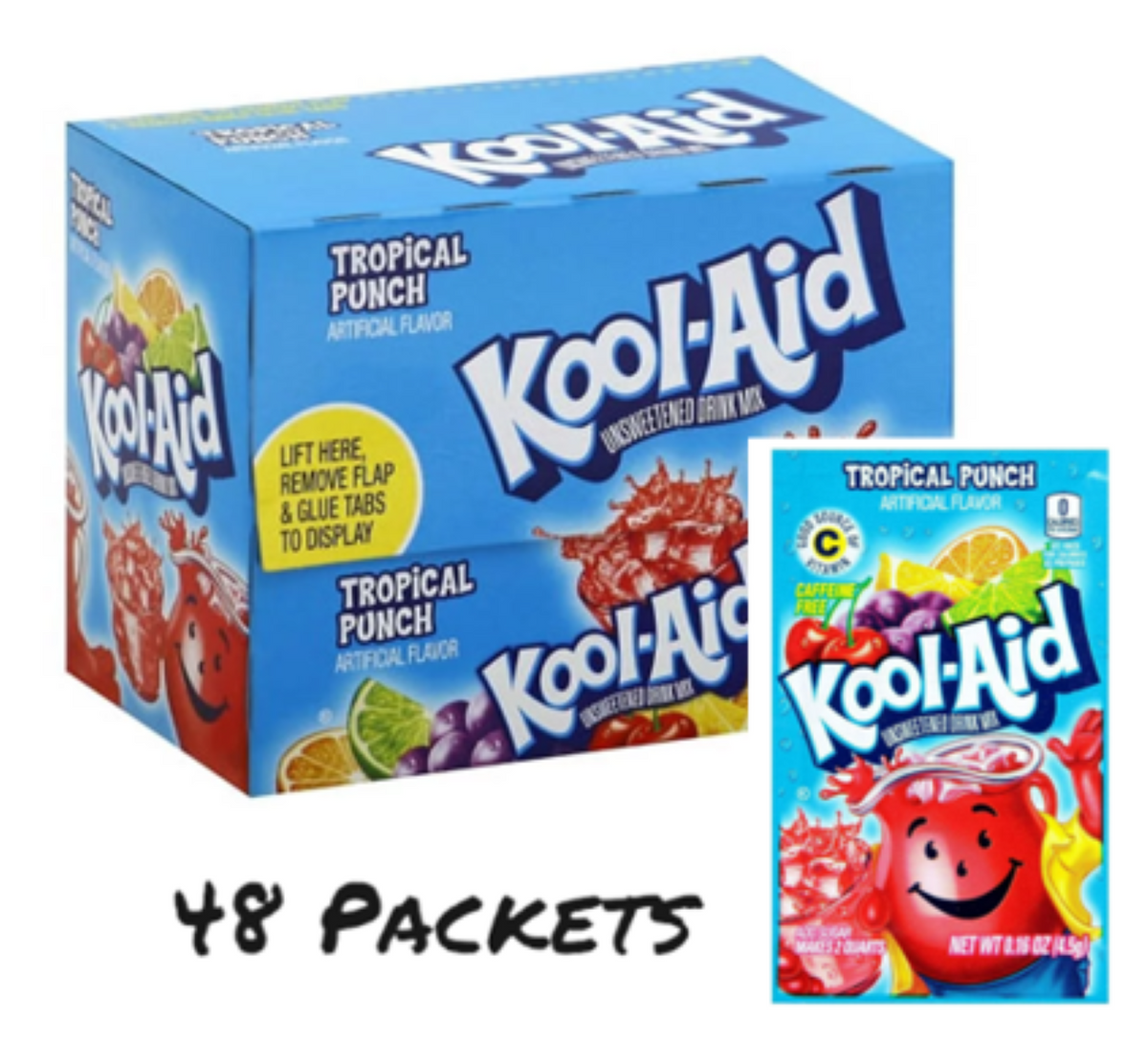 Kool-aid Packets Trop Pnch — Case of 192
