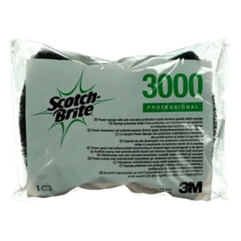 Scotch-Brite 2.8 Inch X 4.5 Inch X 0.6 Inch Power Sponge, 1 Count — 20 Per Case